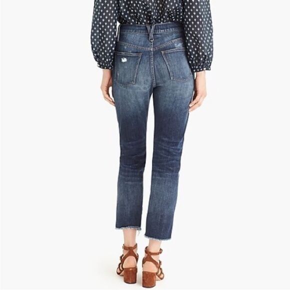 J.Crew Point Sur High-Rise Boyfriend Jean Raw Hem - Picture 13 of 14